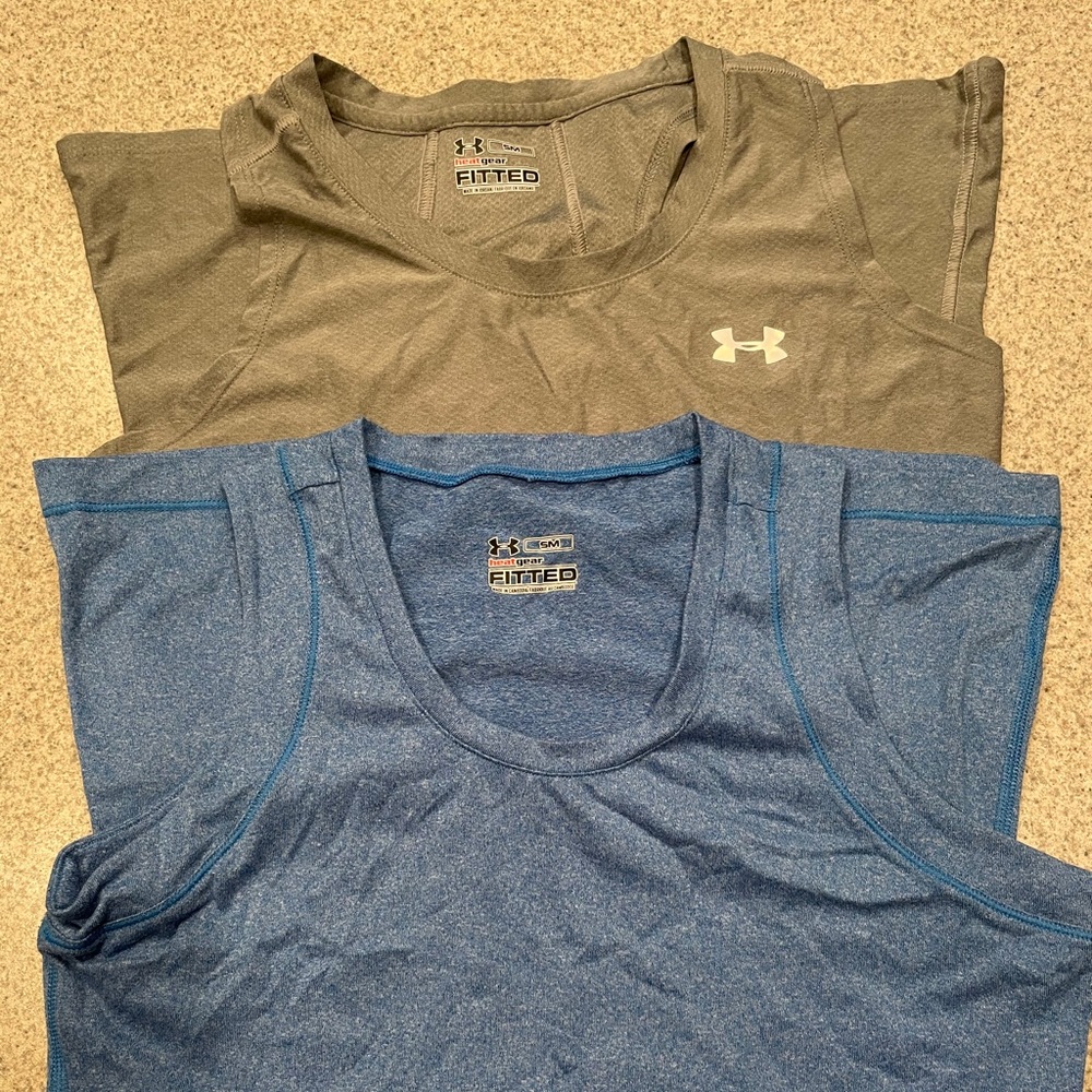 Under Armour HeatGear Fitted Tanks